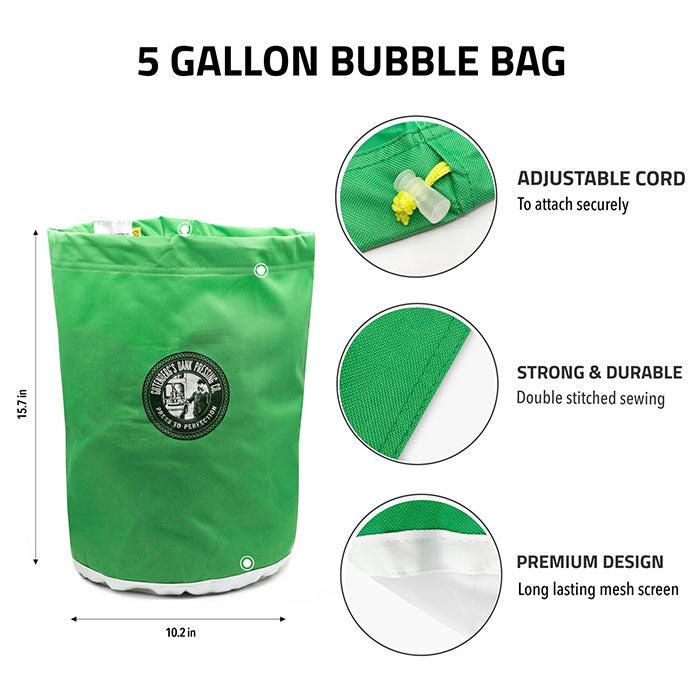 Gutenbergs Dank Pressing Co. Full Mesh Bubble Bags