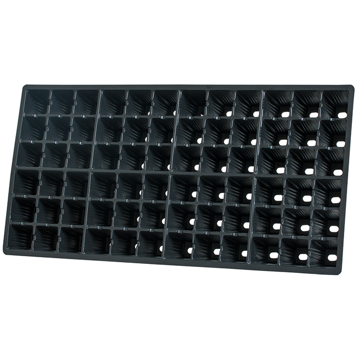 Hydrofarm 72  Cell Square Plug Flat Insert