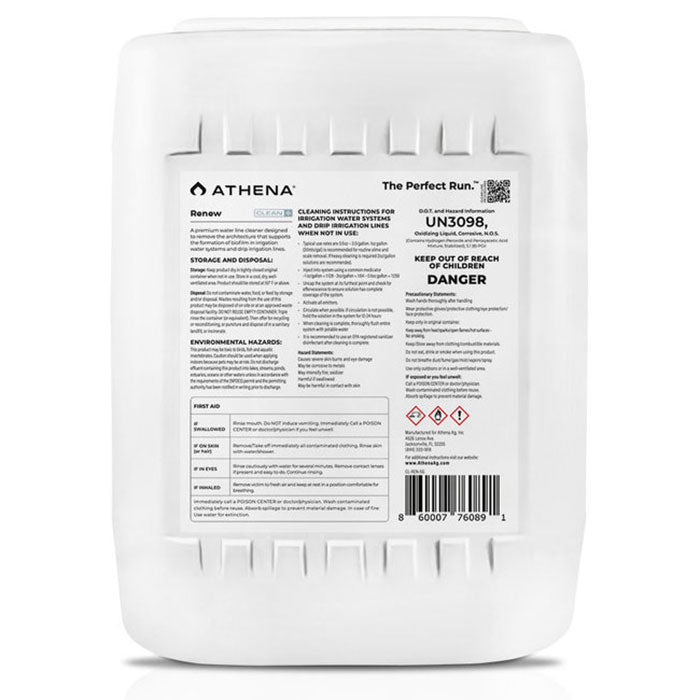 Athena Clean Line Renew, 5 Gallon