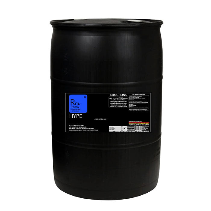 Remix Chem HYPE Hypochlorous Acid, 55 Gallon