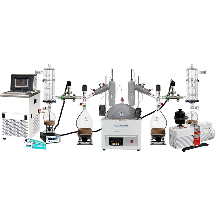 Across International Short Path Complete Turnkey Package, 10 Liter