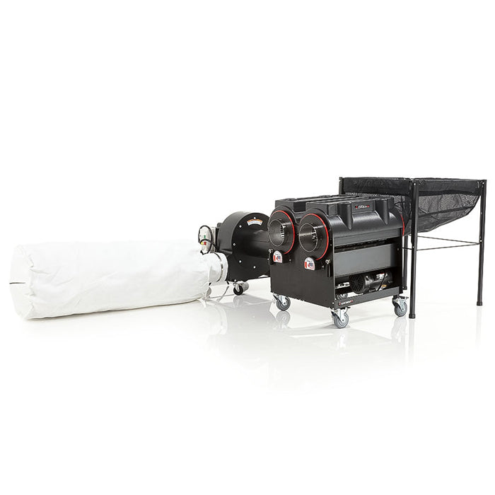 Centurion Pro Gladiator Trimming Machine with Variable Speed Control and Dual-Purpose Hybrid Electropolished Tumblers