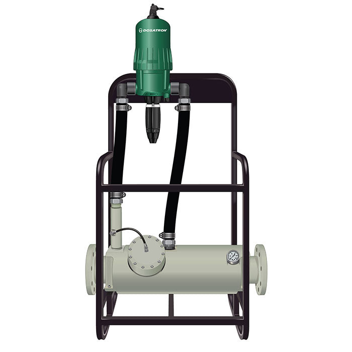 Dosatron Water Powered Doser, 400 GPM 1:30000 to 1:8000, Kalrez Seals (D400MZ30000VFKII)