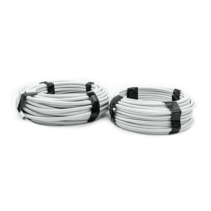 DIG 1/8 Inch Polyethylene Distribution Tubing, White, 0.125 Inch ID x 0.187 Inch OD, 1000 Feet - Pack of 2