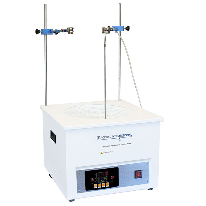 Across International DigiM 10L 300°C 1200 RPM Digital Heating & Stirring Mantle, 110 Volt