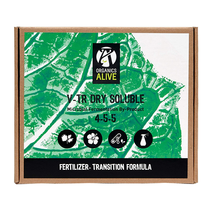 Organics Alive V-TR Dry Soluble Transition 4-5-5, 25 lbs.