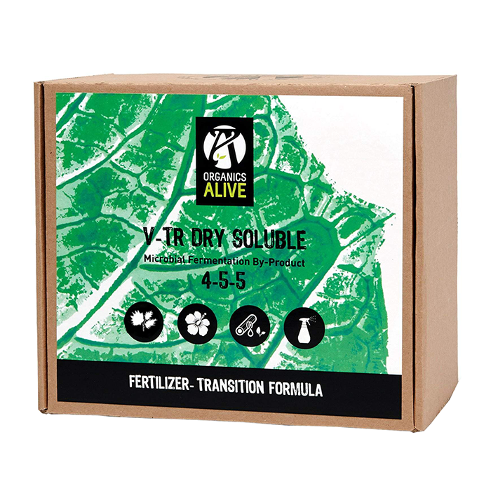 Organics Alive V-TR Dry Soluble Transition 4-5-5, 100 lbs.