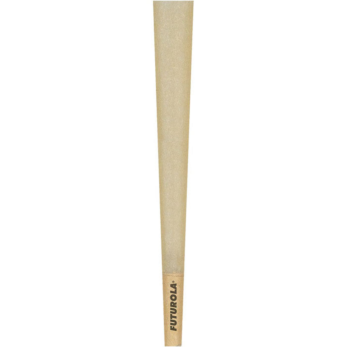 Futurola Slender Size 98/30 Dutch Brown Pre-Rolled Cone with Futurola Tip - Case of 4200