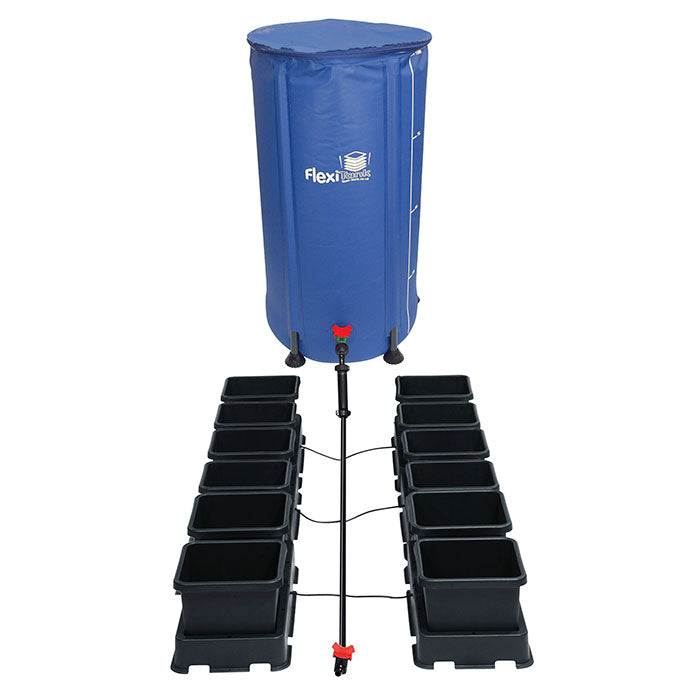 Autopot easy2Grow 12 Site Watering System with 2.2 Gallon Pots, 25 Gallon FlexiTank