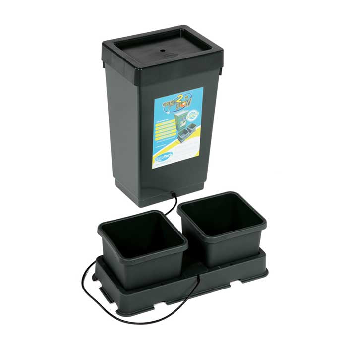 Autopot easy2Grow 2 Site Watering System with 3.9 Gallon Pots, 12.4 Gallon Reservoir