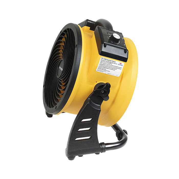 XPOWER FC-125B Rechargeable Cordless Fan, 900 CFM