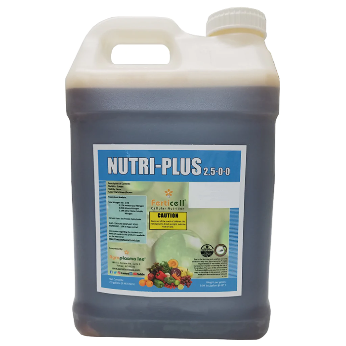 Ferticell Organic Nutri-Plus Amino Acids 2.5-0-0, 2.5 Gallon