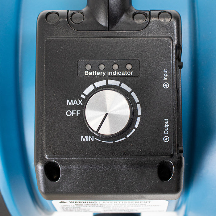 XPOWER FM-65B Battery Powered Misting Fan, 900 CFM