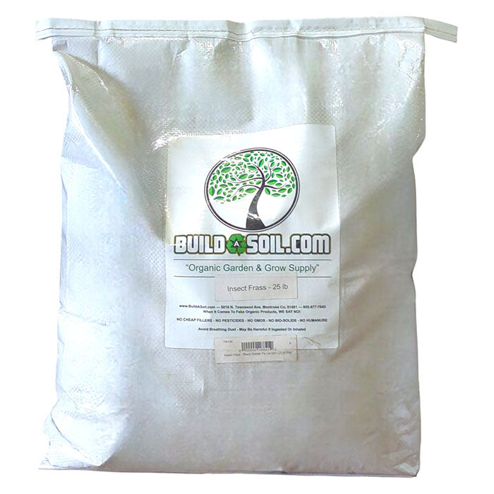 BuildASoil Premium Insect Frass, 25 lb.