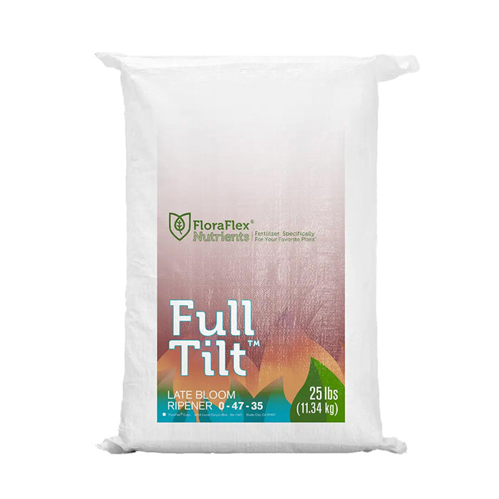 FloraFlex Nutrients Full Tilt Late Bloom Ripener, 25 lbs.