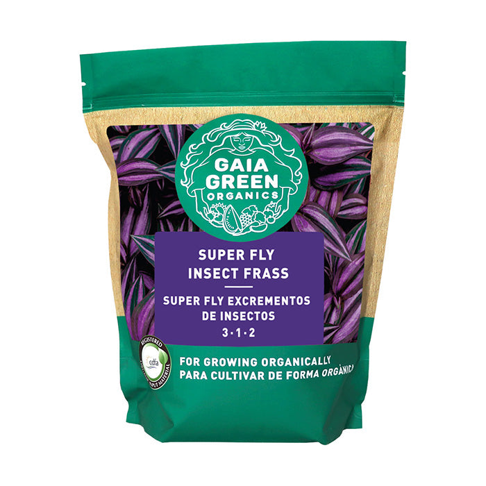 Gaia Green Super Fly Insect Frass, 750 Gram Pouch