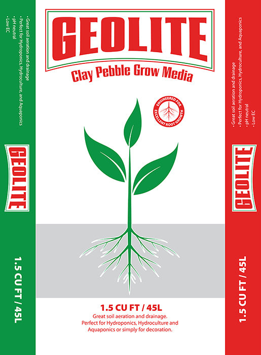 Geolite Clay Pebbles, 10 Liter Bag
