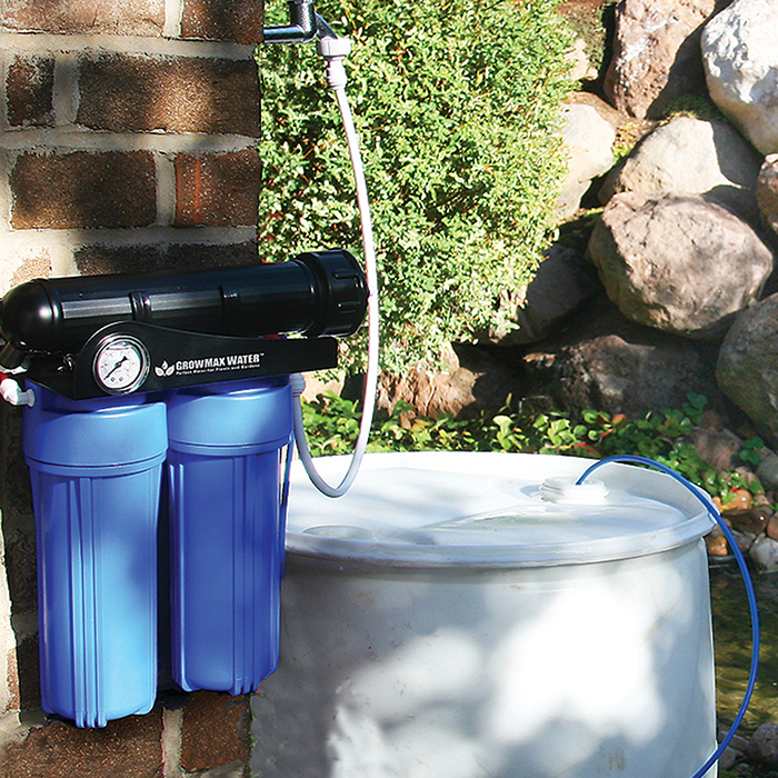 GrowMax Water Power Grow 500 Reverse Osmosis Water Filtration System, 150 GPD