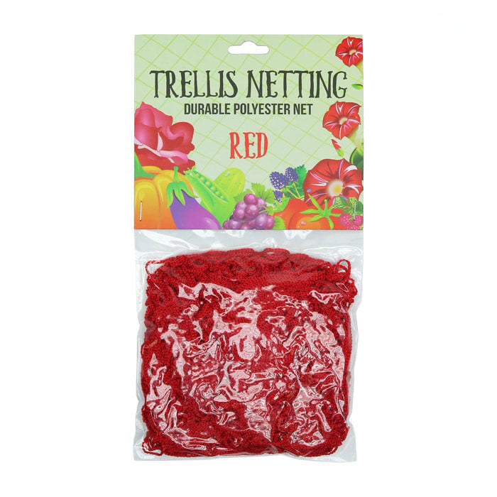 Grow1 Trellis Netting, Red