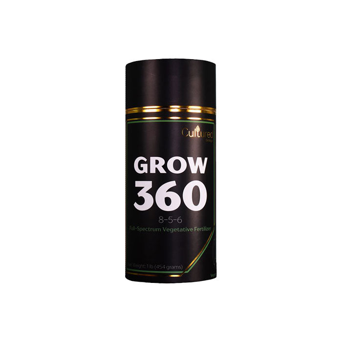 Cultured Biologix Grow360 Vegetative Fertilizer 8-5-6, 1 lb.