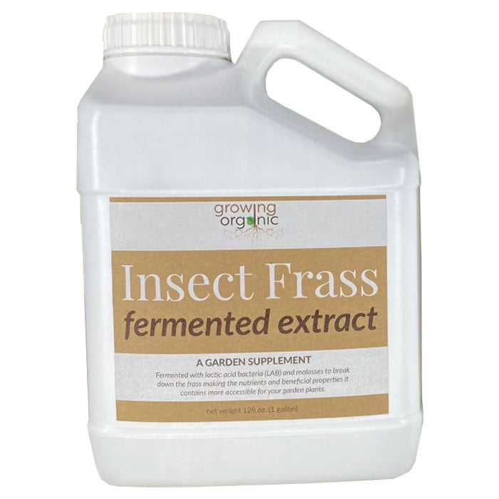 Growing Organic Insect Frass Fermented Extract, 1 Gallon