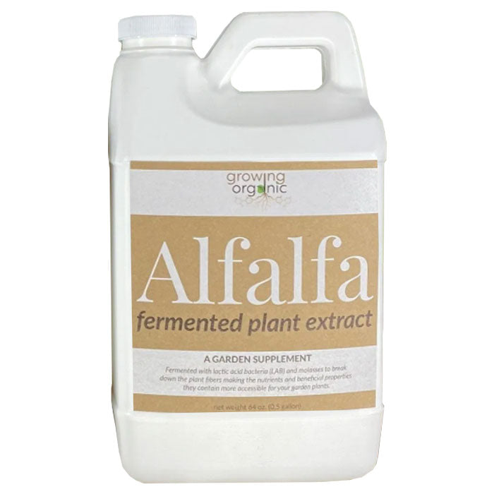 Growing Organic Alfalfa Fermented Plant Extract