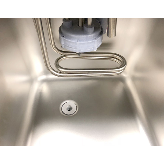Across International 100°C Stainless Steel Compact Heated Recirculator, 15 Liter Capacity, 220 Volt