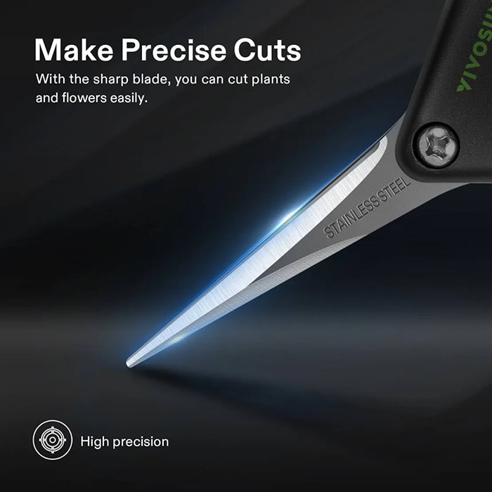 Vivosun Pruning Shear with Straight Stainless Steel Blades