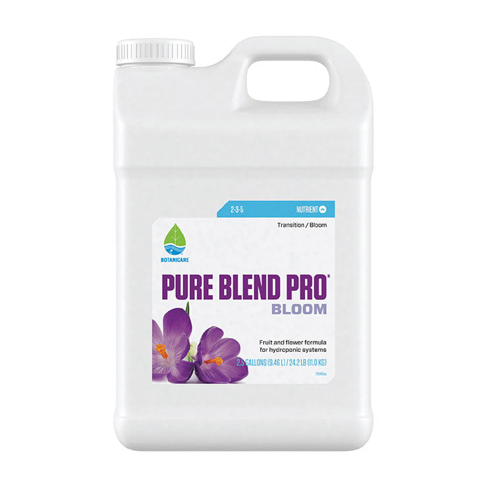Botanicare Pure Blend Pro Bloom Hydroponic Formula, 2.5 Gallon (California Label)