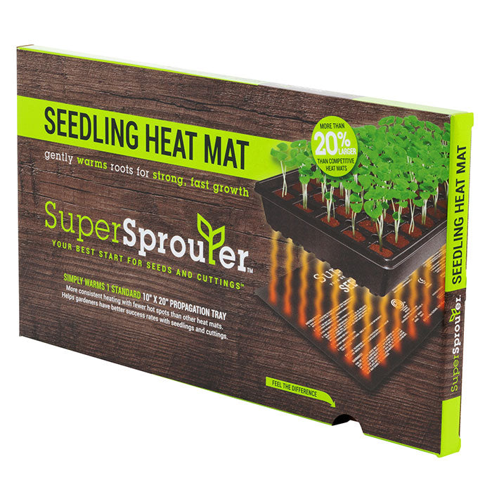 Super Sprouter Seedling Heat Mat, 10 in. x 21 in.