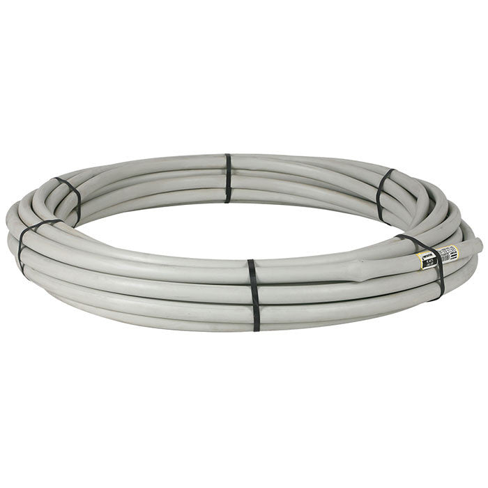 Netafim Bright White Polyethylene Tubing, 1.06 Inch ID x 1.20 Inch OD, 100 Feet (14BW106120-01)