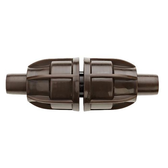 Netafim TechLock Compression Coupler Fitting, 17mm - Pack of 25 (TLCKCOUP)