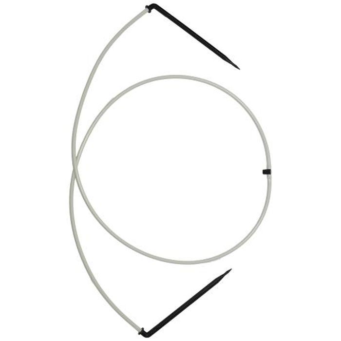 Netafim 2-Way Flat MOD Manifold with Drip Stakes & Tubing, 36 Inch - Pack of 25 (012DM-3636F)