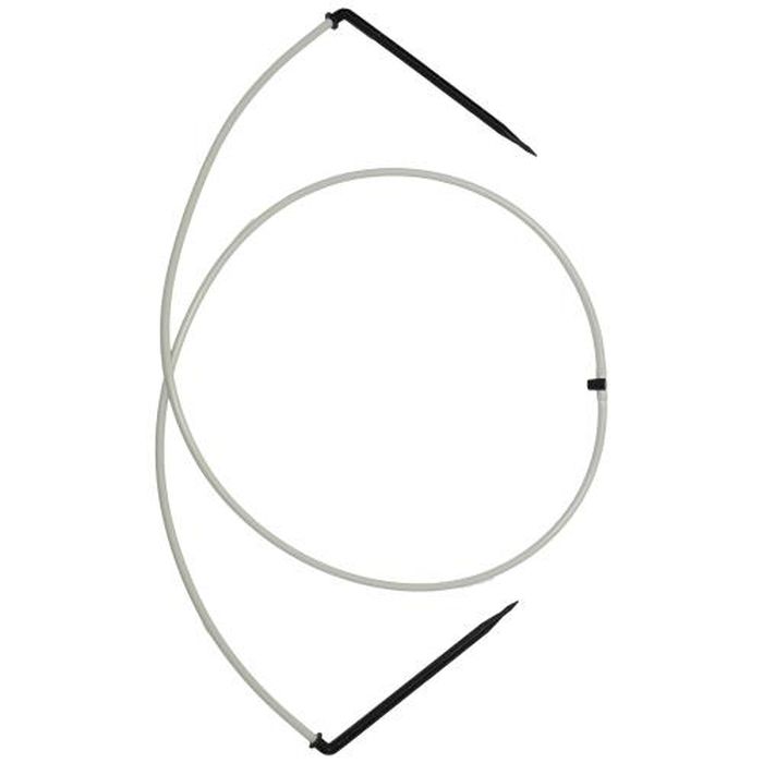 Netafim 2-Way Flat MOD Manifold with Drip Stakes & Tubing, 48 Inch - Pack of 25 (012DM-4848F)