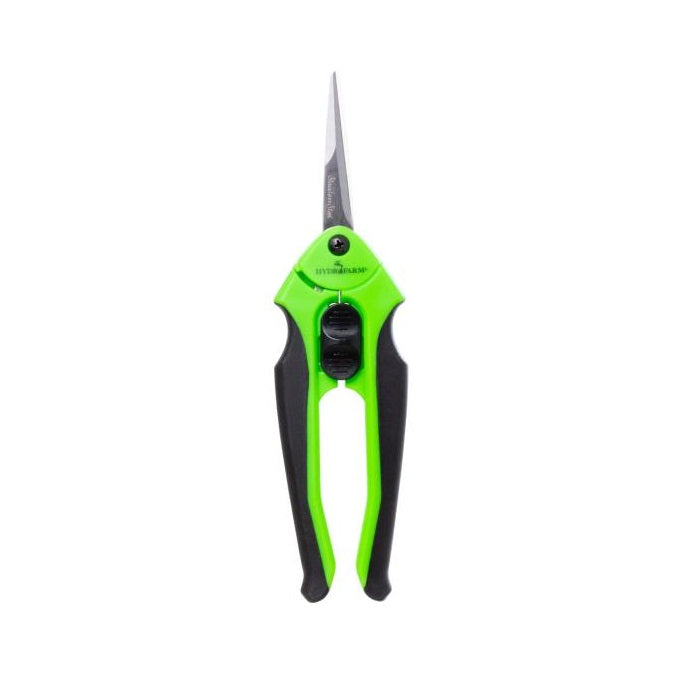 Hydrofarm Trim Fast Stainless Steel Premium Ergonomic Straight Blade Pruner