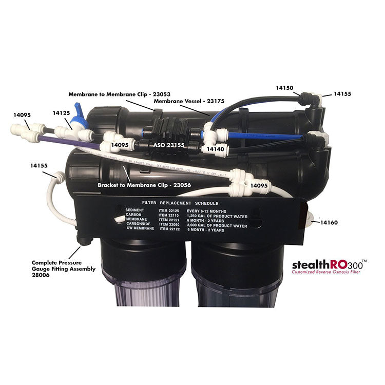 Hydro Logic Stealth-RO300 Reverse Osmosis Filter, 300 GPD (HL31040)