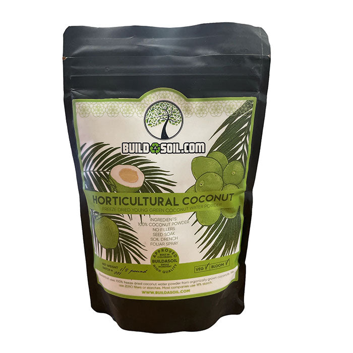 BuildASoil Coconut Water Powder, 1/2 lb.