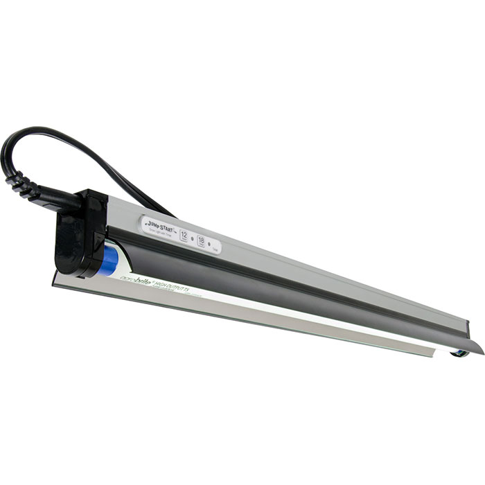 Jump Start T5 Strip/Ref Fixture w/Lamp and Timer, 2ft