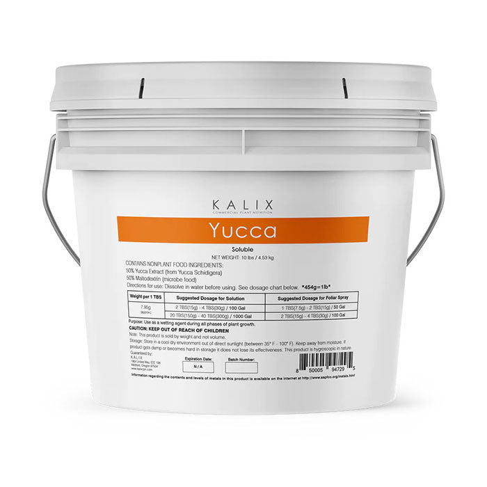 Kalix Yucca (Soluble + Food Grade), 5 lb.