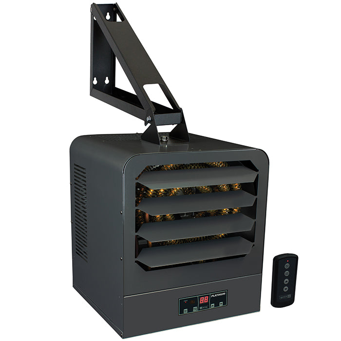 King Electric KB Platinum Unit Heater with Bracket, 1-3Ph, 10Kw - 480 Volt