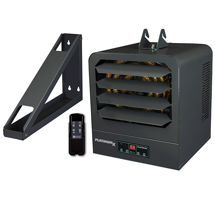 King Electric KB PlatinumX Heavy Duty Electronic Unit Heater, 10000 Watt, 1-3 Ph, 208 Volt