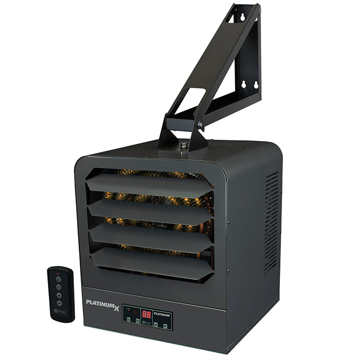 King Electric KB PlatinumX Heavy Duty Electronic Unit Heater, 5000 Watt, 1-3 Ph, 208/240 Volt