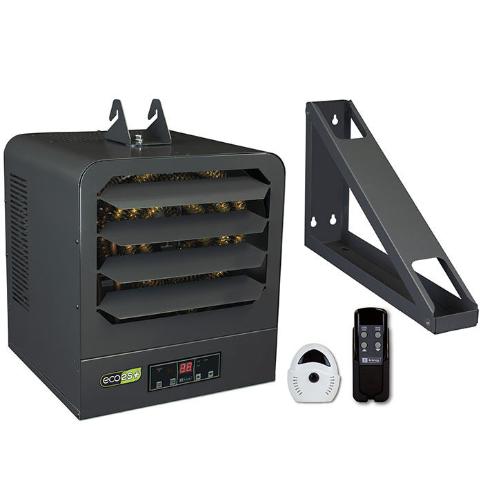 King Electric KB ECO2S+ 2-Stage Unit Heater with Remote Sensor, 7500 Watt, 1 Ph, 208/240 Volt