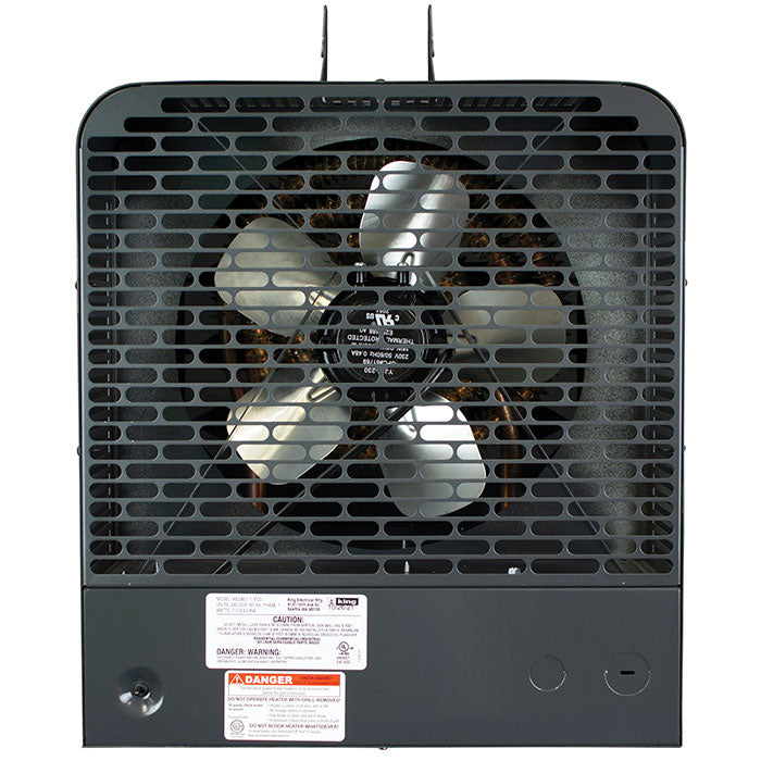 King Electric KB ECO2S+ 2-Stage Unit Heater with Remote Sensor, 10000 Watt, 1 Ph, 208/240 Volt