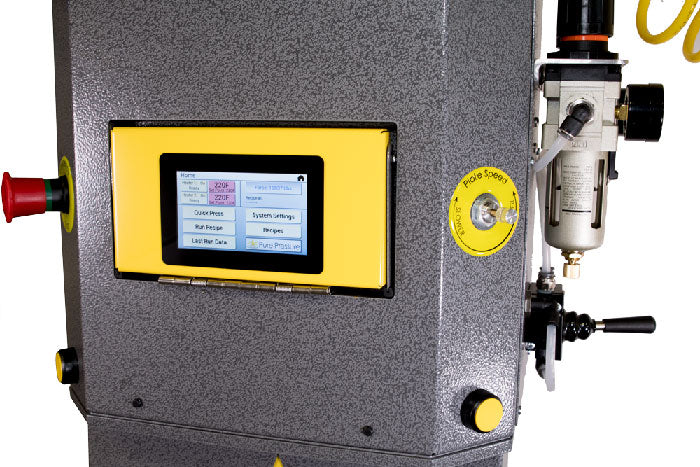 PurePressure Longs Peak 8 Ton Pneumatic Rosin Press - 10" x 3" 