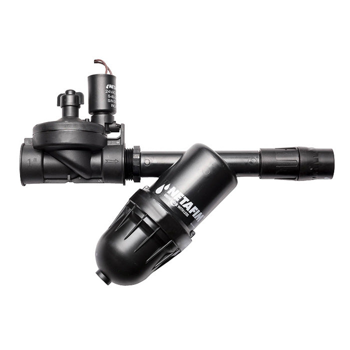 Netafim Low Volume Control Zone Kit, 1" Valve, 3/4" Low Flow Pressure Regulator, 3/4" Disc Filter (LVCZS8010075-LF)
