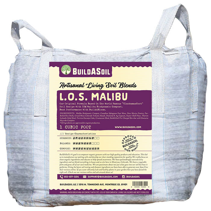 BuildASoil Living Organic Soil with Malibu Compost