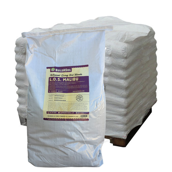 BuildASoil Living Organic Soil with Malibu Compost
