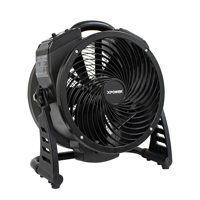 XPOWER M-25 Axial Air Mover with Ozone Generator, 5000 mg/hr.