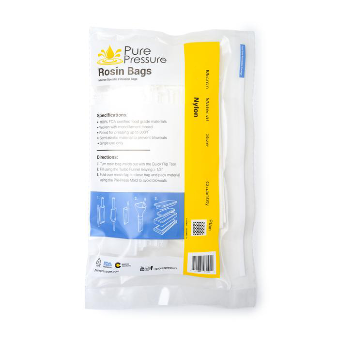 PurePressure Nylon Mesh Rosin Bags